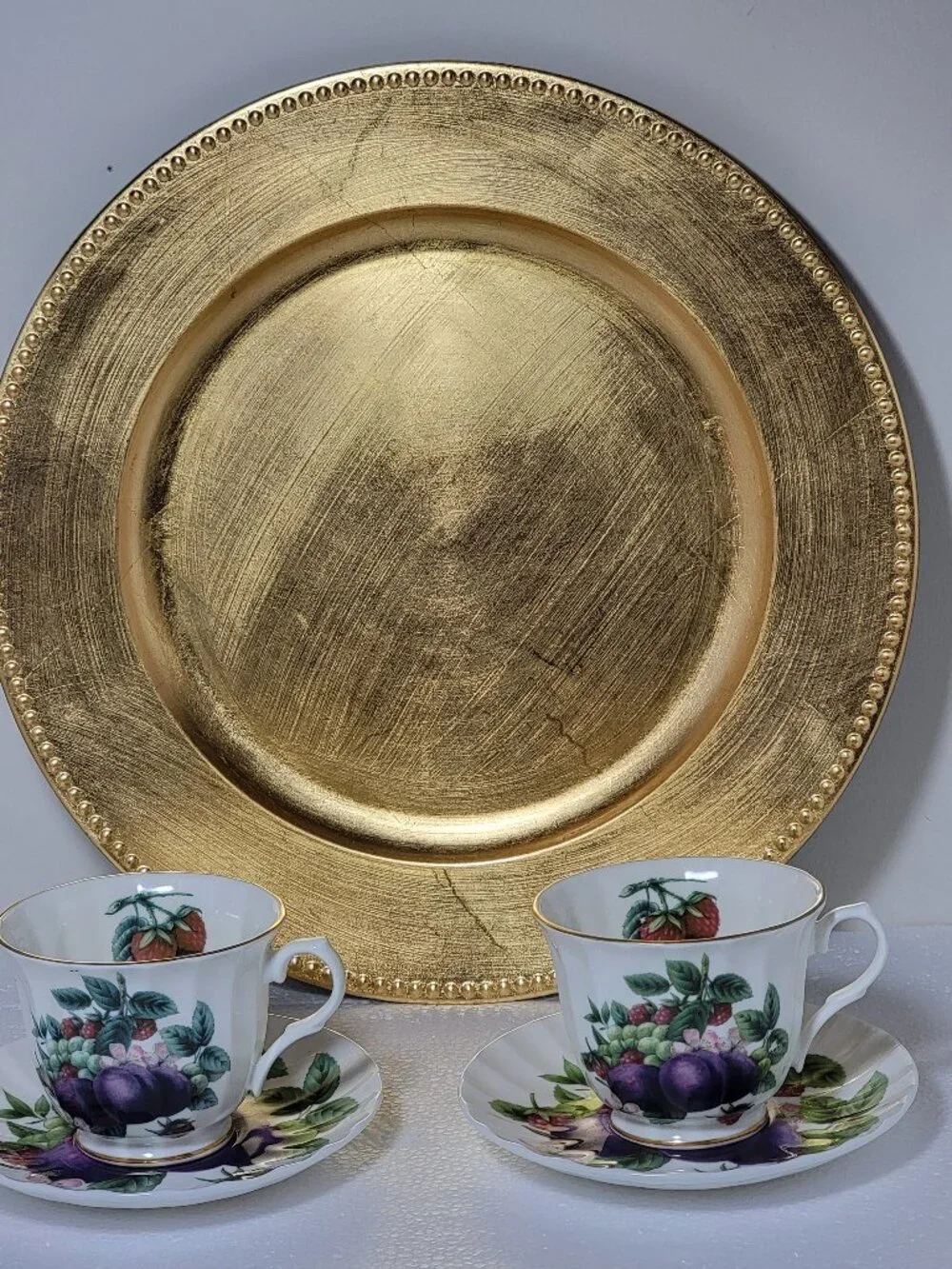 Crown Trent Limited Fine Bone China Teacups